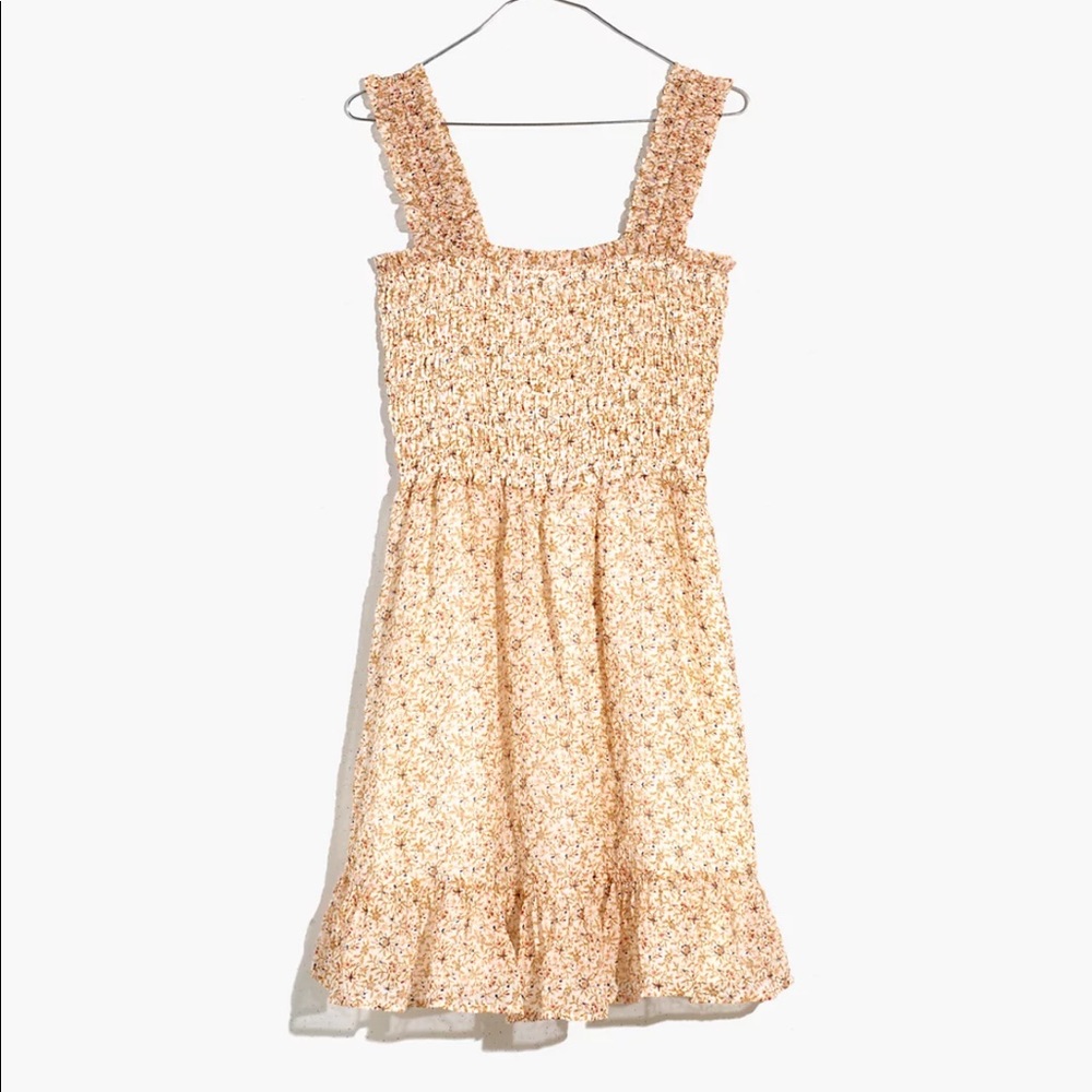 Lucie Smocked Tank Mini Dress Florentine Floral
